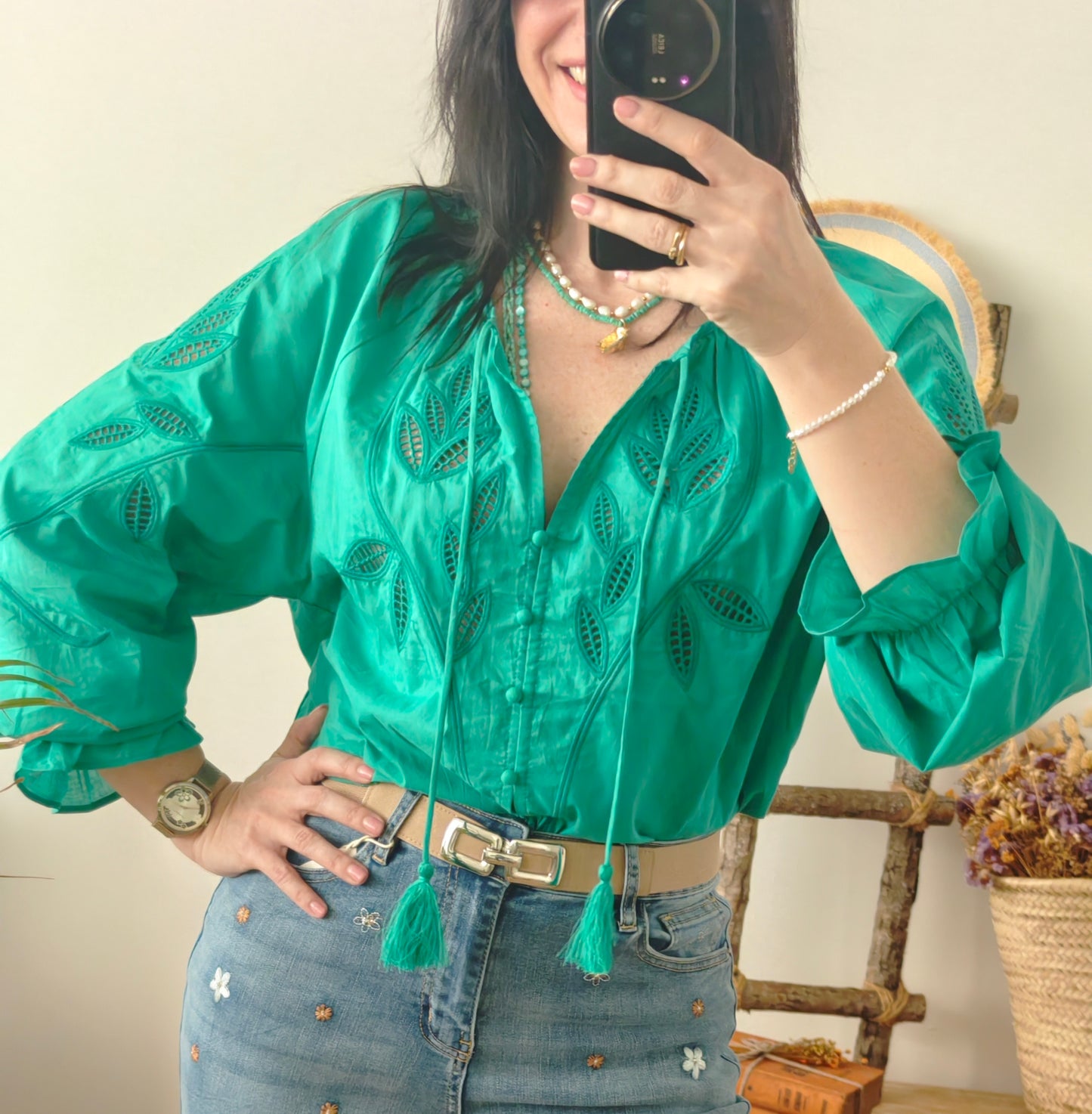 Blusa Esmeralda