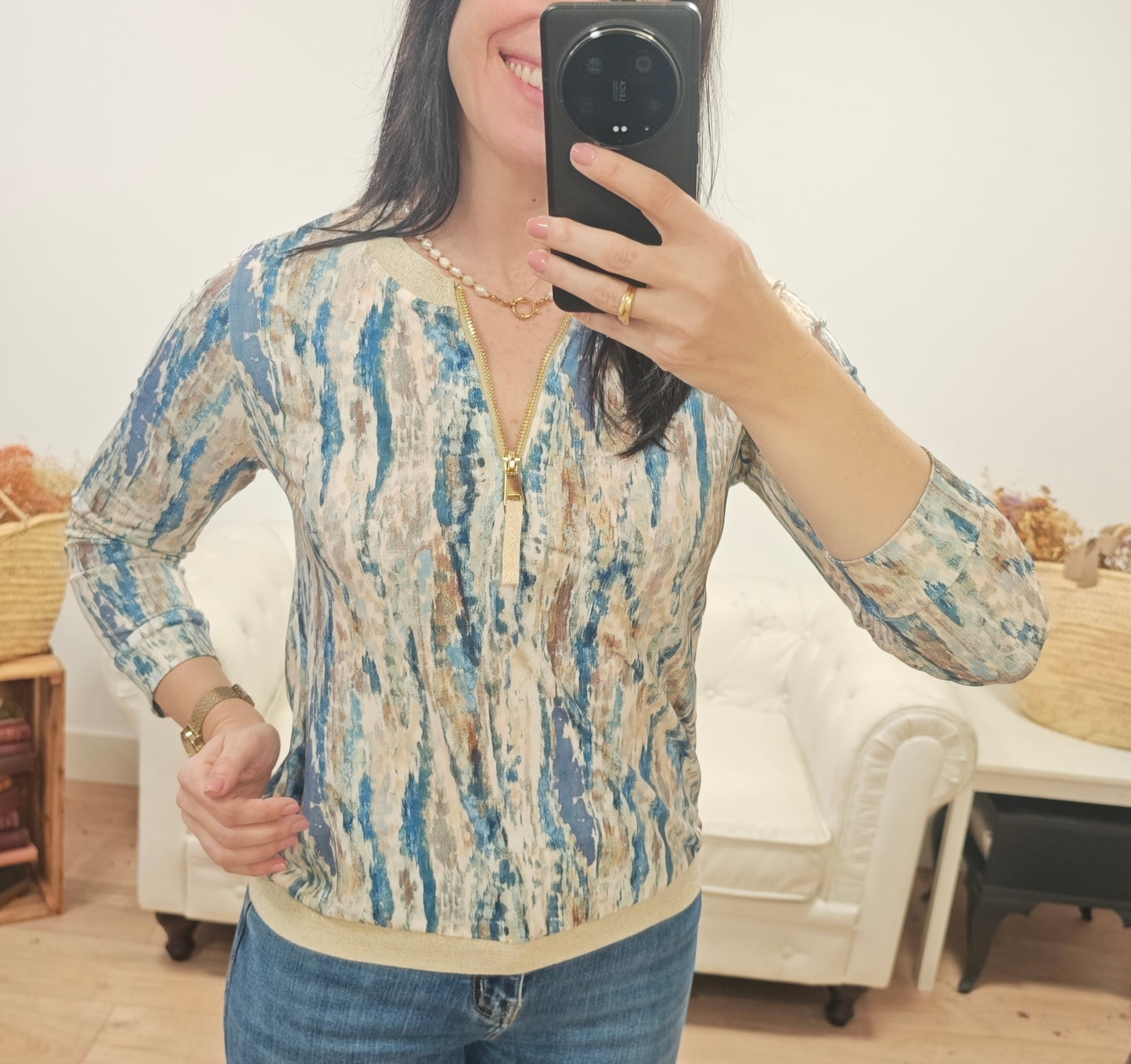 Blusa Aigua