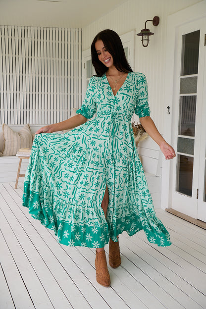 Vestido Mint Spritz Tessa Jaase