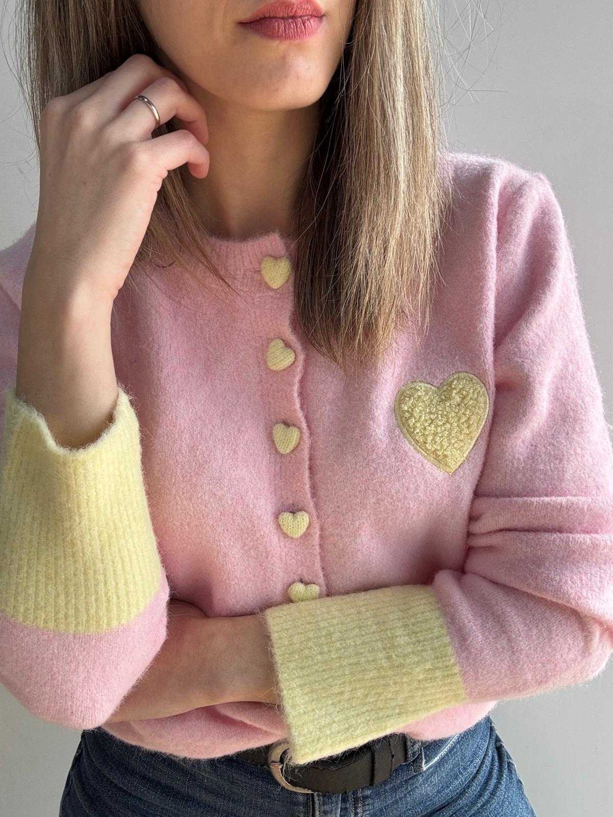 Cárdigan Lys rosa