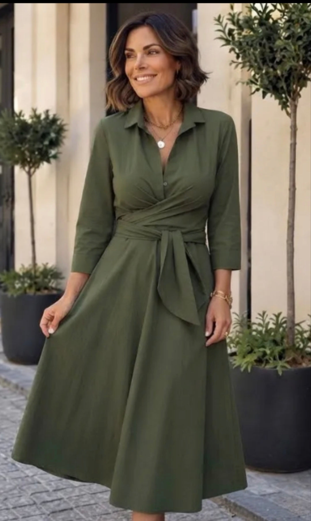 Vestido Nina verde