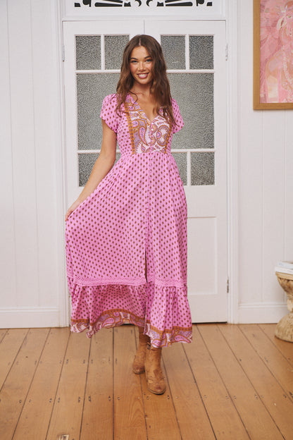 Vestido Venus Pink Carmen jaase