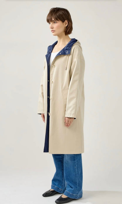 Gabardina Mirelle marino