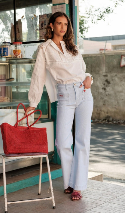 Pantalón amour milrayas