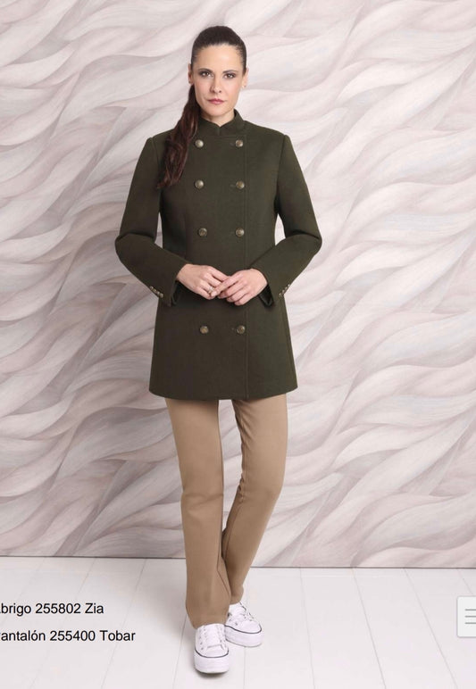 Chaquetón Zia verde