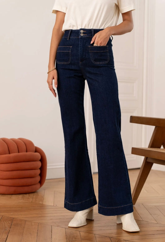 Elena denim oscuro