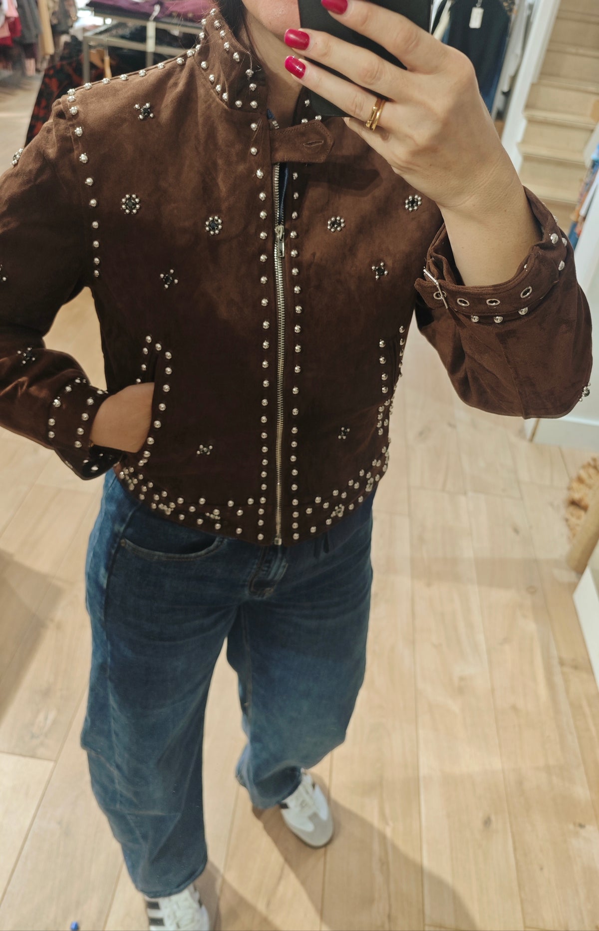 Cardigan Lourdes marrón