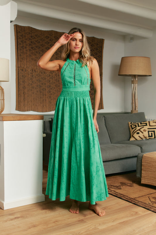 Vestido Endless esmeralda Jaase