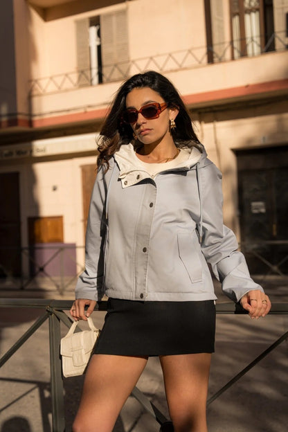 Gabardina Mariett celeste