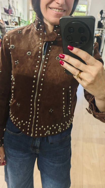 Cardigan Lourdes marrón