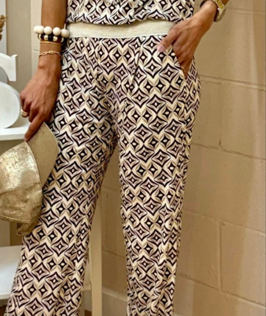 Pantalón geometric