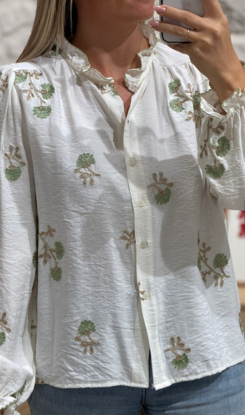 Blusa Cameron crema