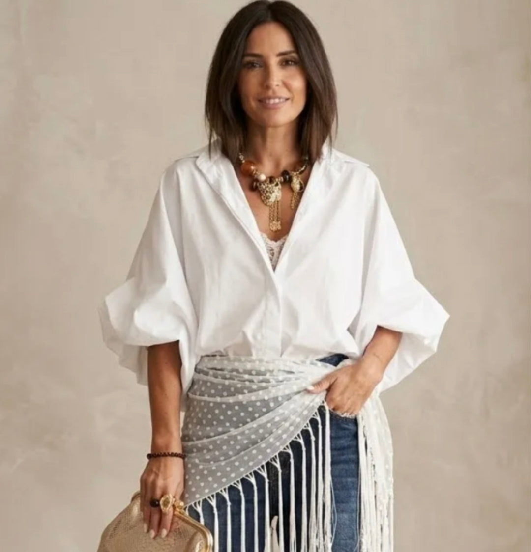 Blusa Olga blanca