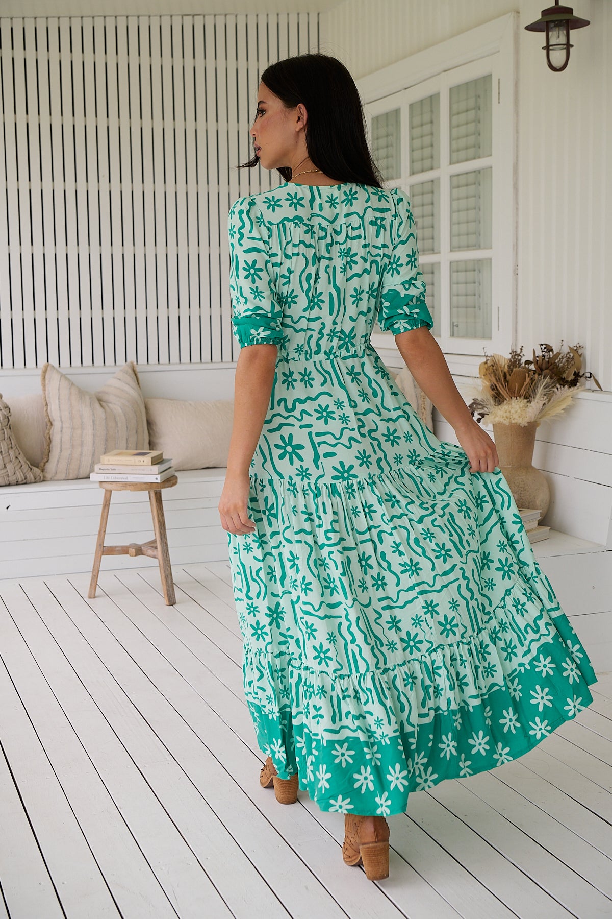 Vestido Mint Spritz Tessa Jaase