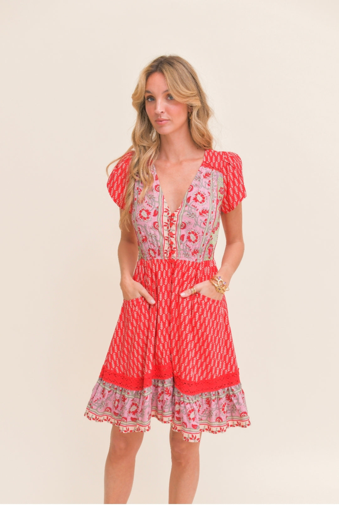 Vestido Zelie carmen mini jaase