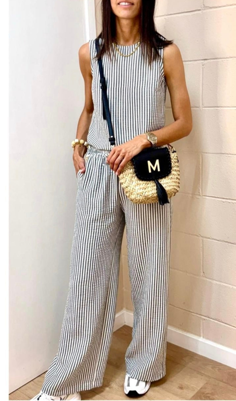 Top Minimal gris