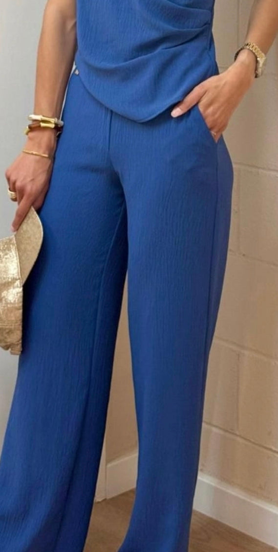 Pantalón Bel azul