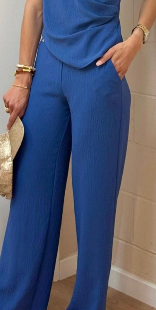 Pantalón Bel azul