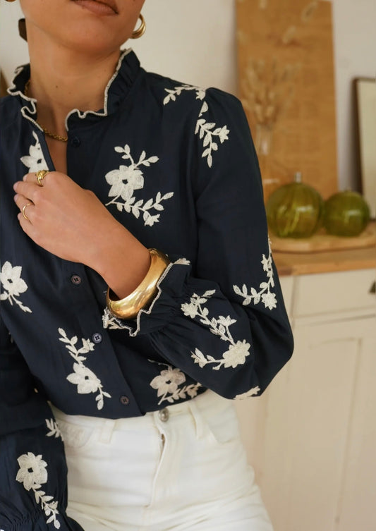 Blusa Cameron azul