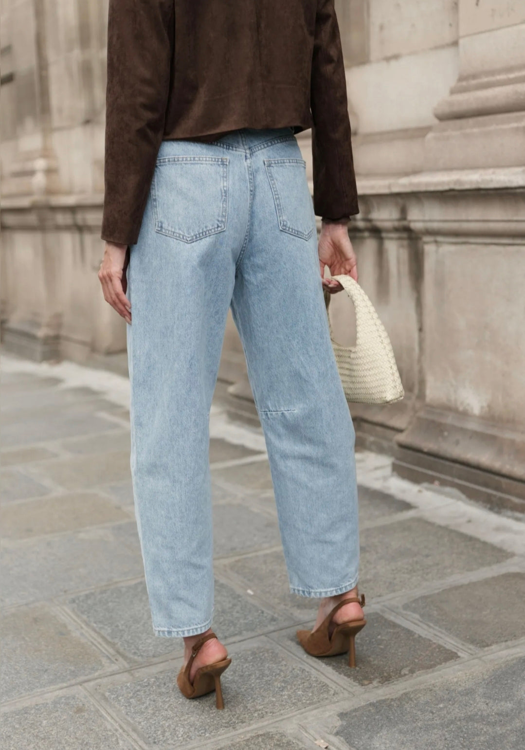 Jeans Balloon denim claro