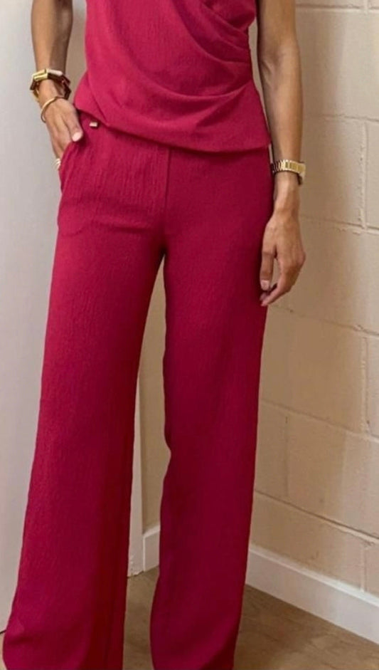 Pantalón Bel fresa