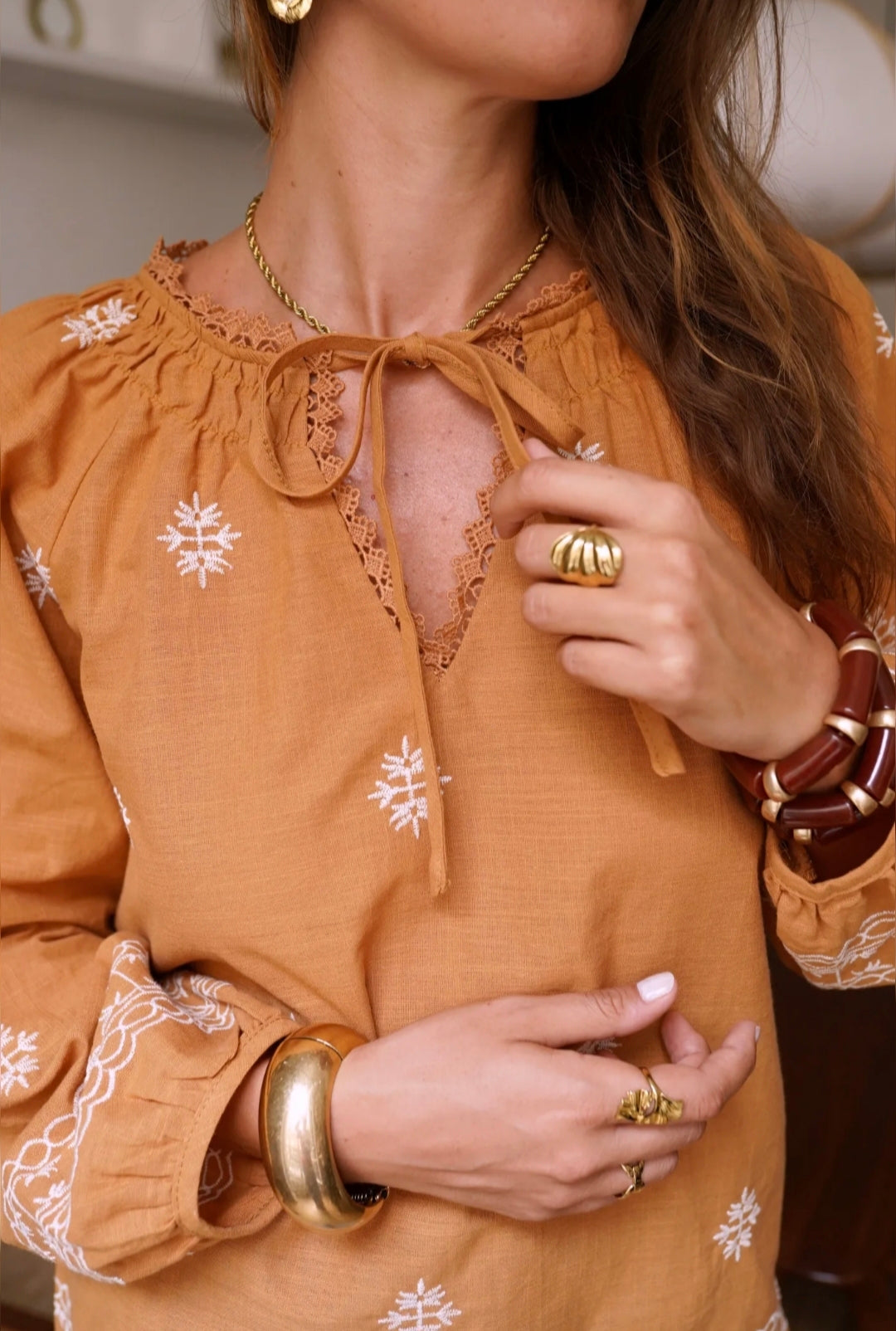 Blusa Moutarde