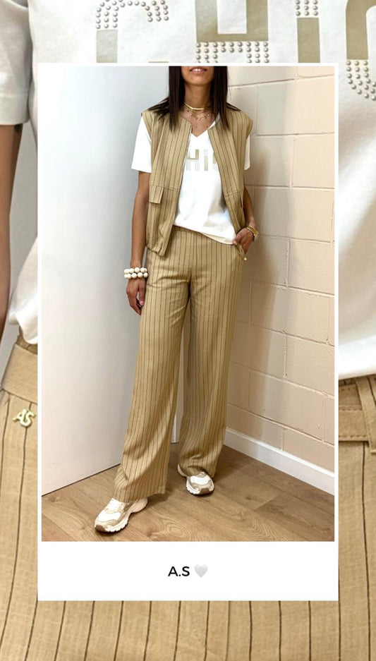 Pantalón Diplo camel