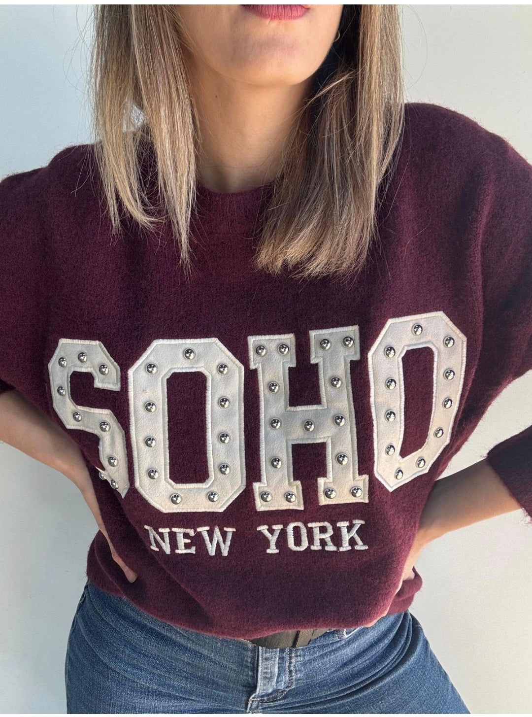 Jersey Soho burdeos