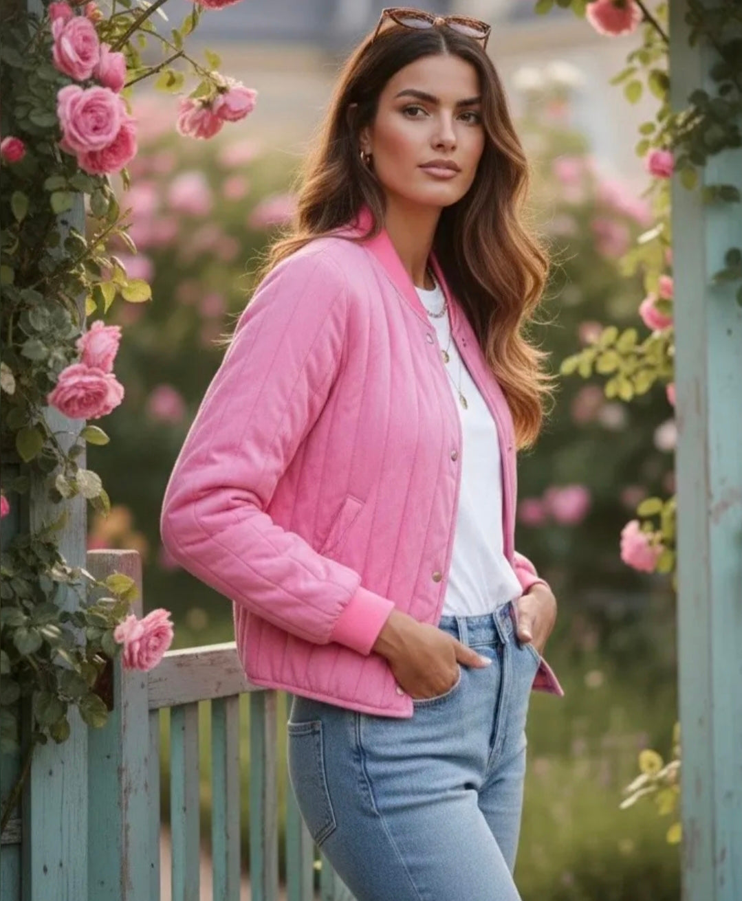 Bomber Arizona fuxia