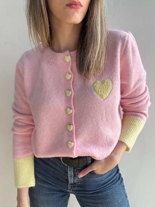 Cárdigan Lys rosa