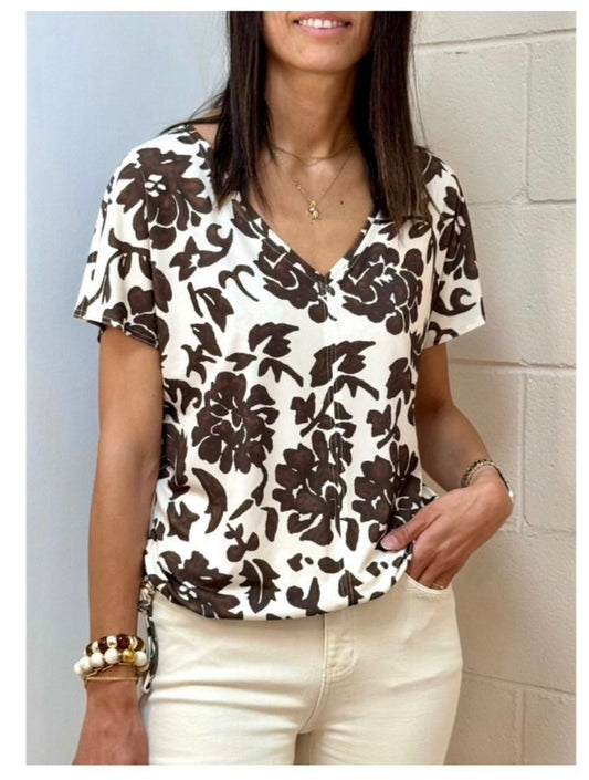 Blusa Irina chocolate