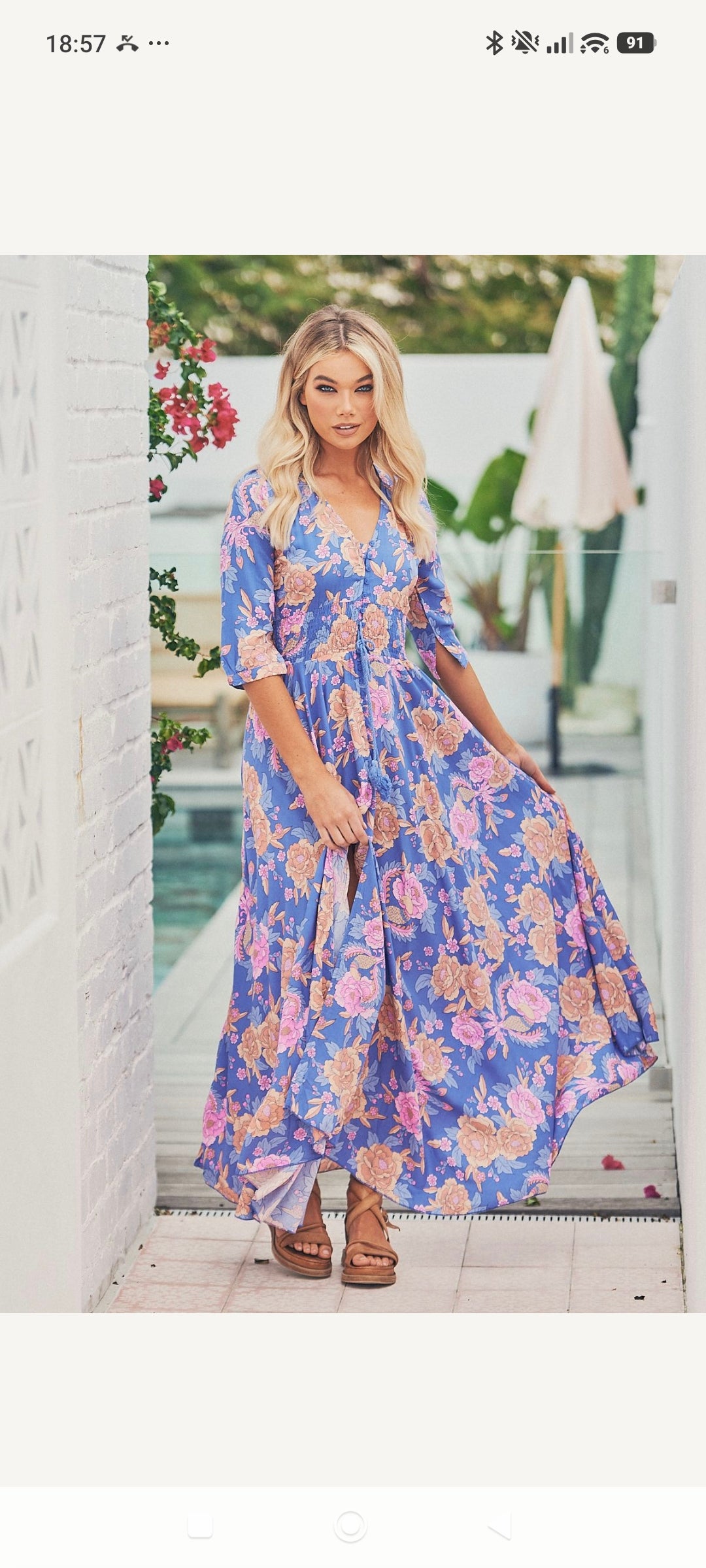 Vestido Glastonbury indiana jaase