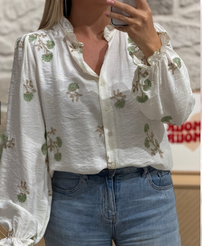 Blusa Cameron crema