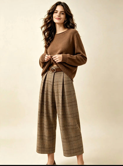Falda/pantalón Plaid
