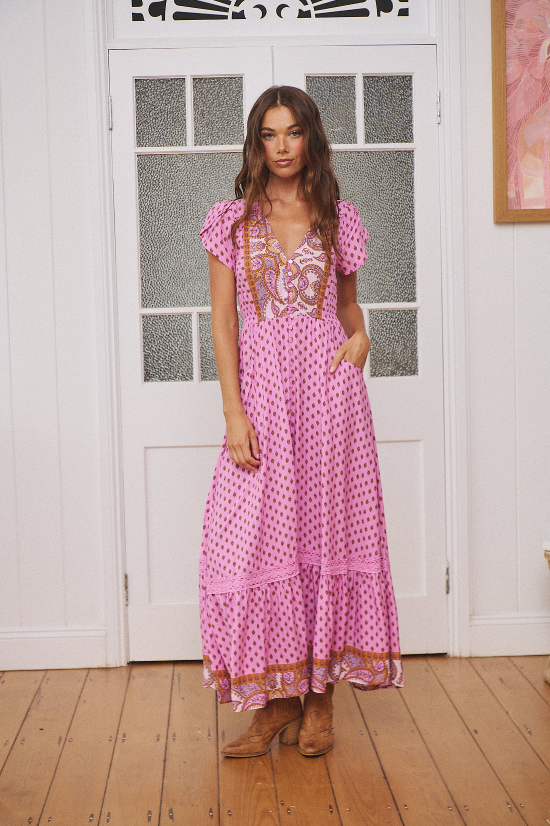Vestido Venus Pink Carmen jaase