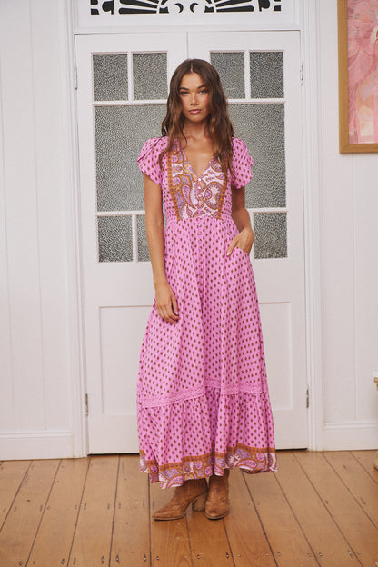 Vestido Venus Pink Carmen jaase