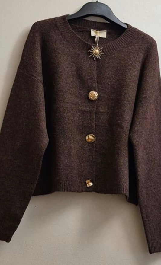 Cárdigan Sun chocolate